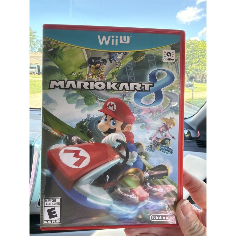 Nintendo Mario Kart 8 Wii U Manual Included Complete with Case and Disc CIB